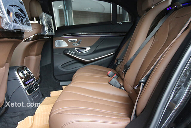 hang ghe sau mercedes s450l luxury 2020 Xetot com 2 - Đánh giá xe Mercedes S450 Luxury 2022, Vượt xa mọi mong đợi về sự hoàn hảo